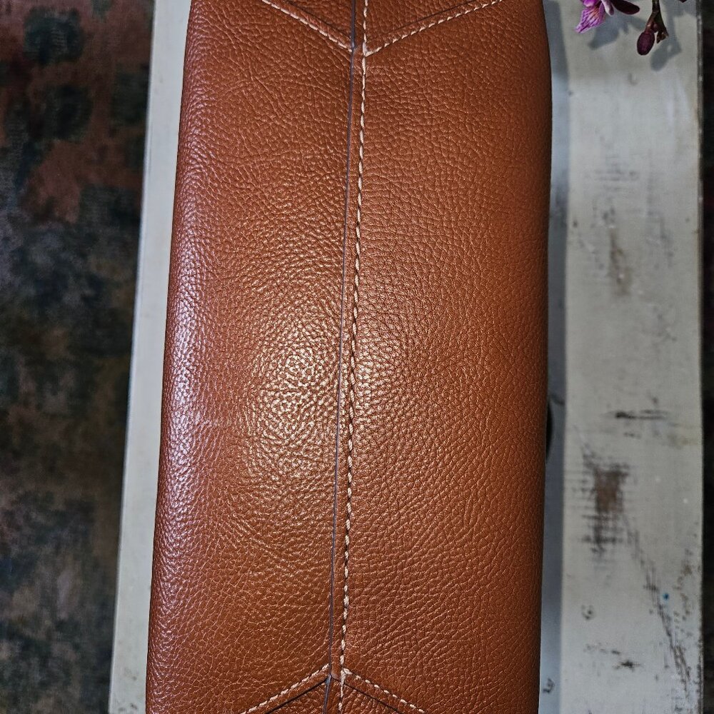 Fossil Jesse Bucket Shoulder Bag, Medium Brown - Picture 8 of 9
